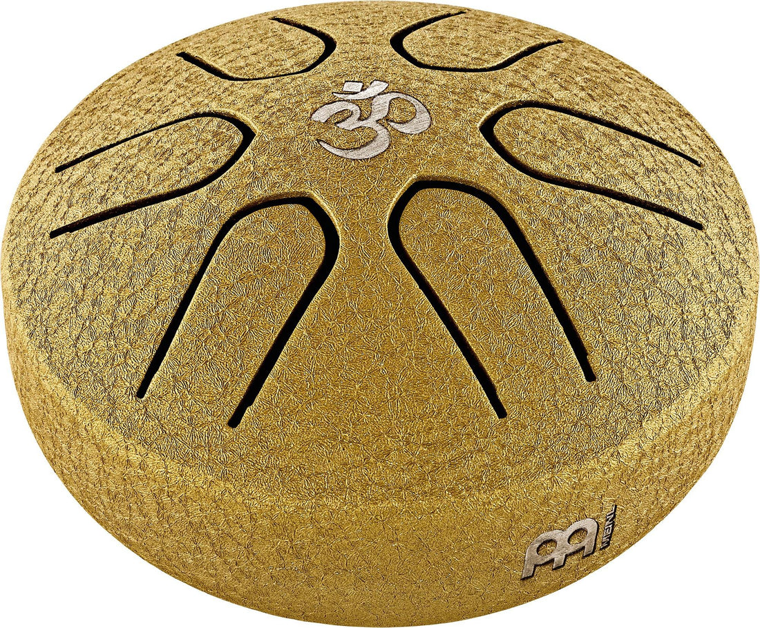 Sonic Energy PSTD3GOM Pocket Steel Tongue Drum Dorado 1