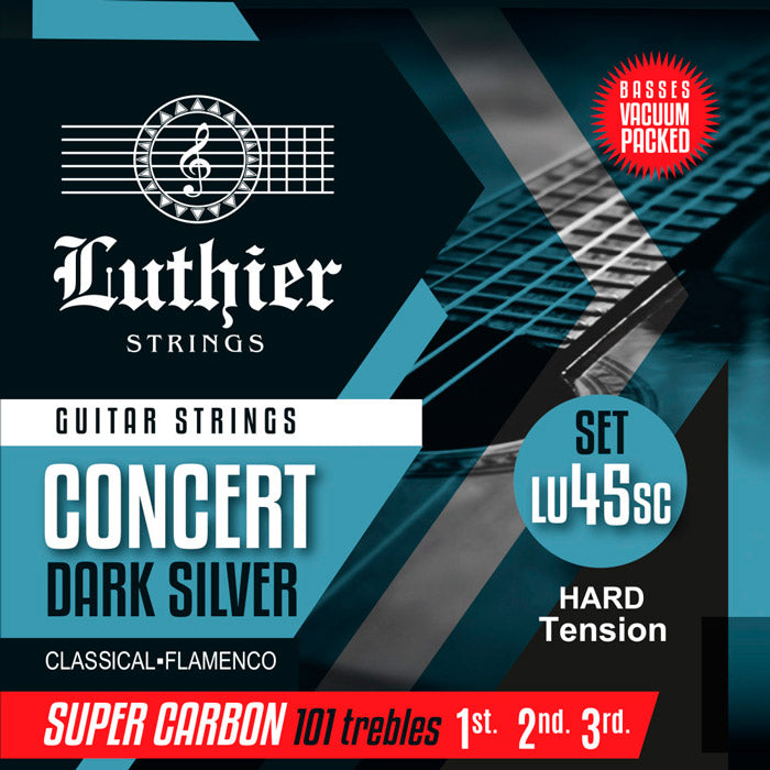 Luthier LU-45SC Super Carbon Juego Cuerdas Guitarra Española Tensión Alta 1