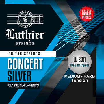 Luthier LU-30T Titanium Juego Cuerdas Guitarra Española Tensión Medio Alta 1