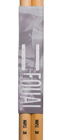 Equal 2B Maple Studio Par Baquetas Batería 2