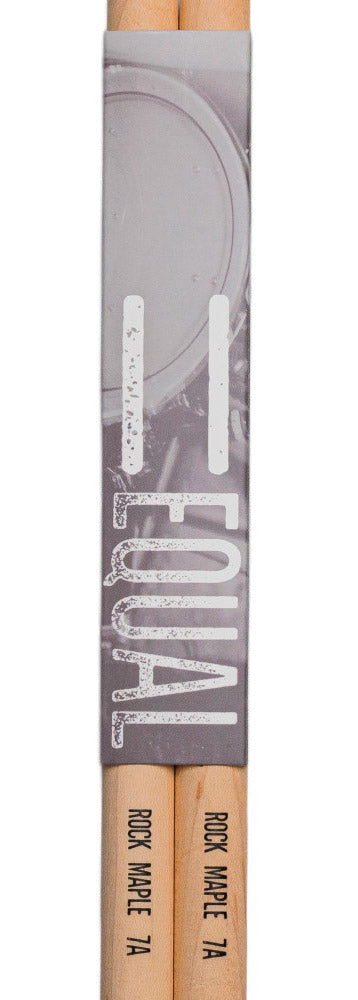 Equal 7A Rock Maple Par Baquetas Batería 2