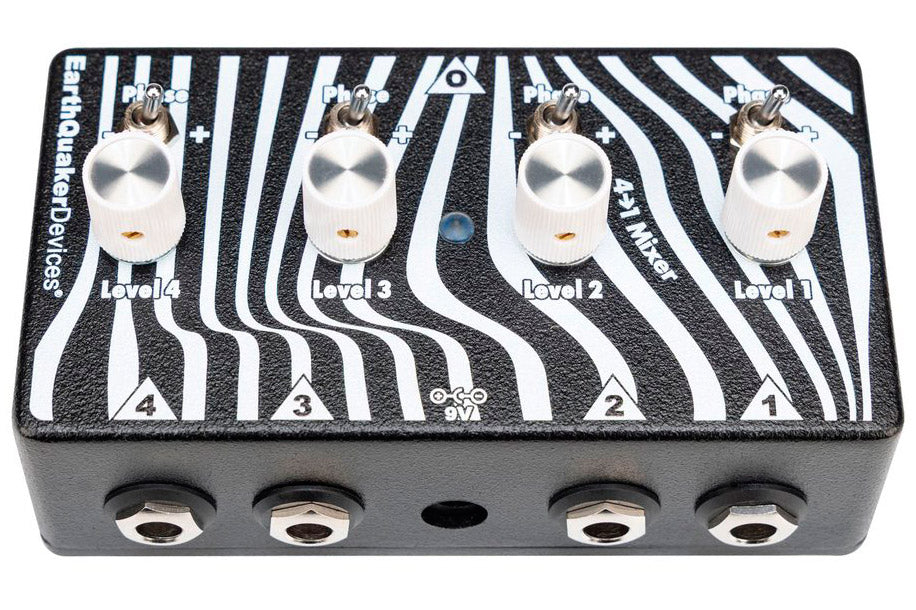 Earthquaker Devices Four to One Mixer Mezclador 4 Canales 1