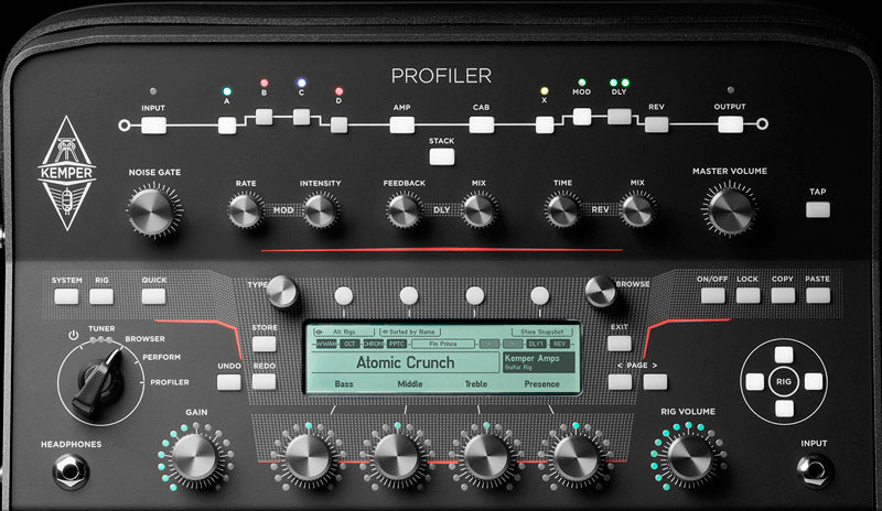 Kemper Profiling PowerHead MK2 Black Cabezal Amplificador Guitarra Negro 1