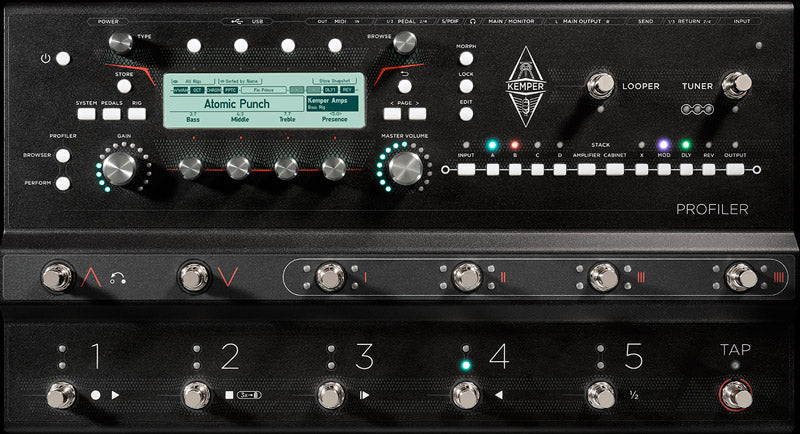 Kemper Profiler Stage MK2 Pedalera