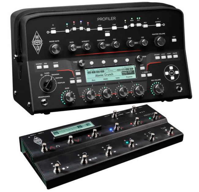 Kemper -Pack- Profiling PowerHead MK2 con Pedalera Remote Cabezal Amplificador Guitarra 1