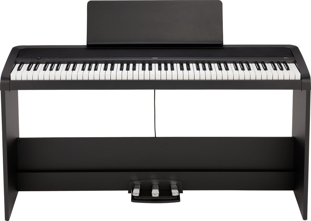 Korg B2+ Plus SP BK Piano Digital con Soporte y Pedalera Negro 1
