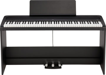 Korg B2+ Plus SP BK Piano Digital con Soporte y Pedalera Negro 1
