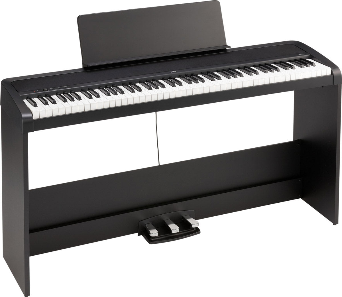 Korg B2+ Plus SP BK Piano Digital con Soporte y Pedalera Negro 2