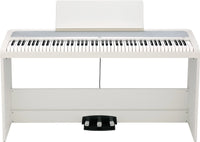 Korg B2+ Plus SP WH Piano Digital con Soporte y Pedalera Blanco 1