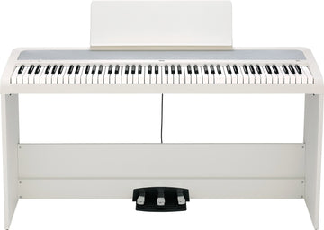 Korg B2+ Plus SP WH Piano Digital con Soporte y Pedalera Blanco 1
