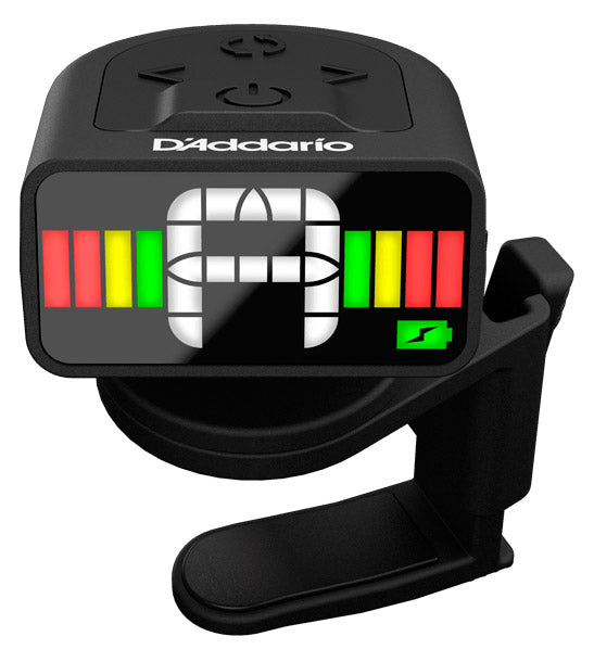 D'Addario CT12RC Micro Headstock Afinador de Pinza Recargable 2
