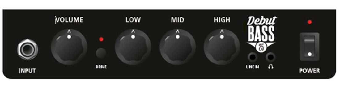 Blackstar Debut Bass 25 Amplificador Bajo 2