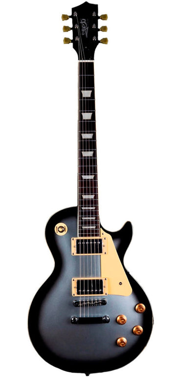 Jet Guitars JL500 SLB RW Guitarra Eléctrica Silver Burst 1