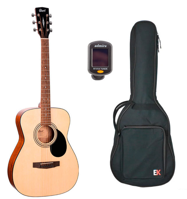 Cort -Pack- Principiante Guitarra Acústica Cort AF510 OP + Funda y Afinador 1
