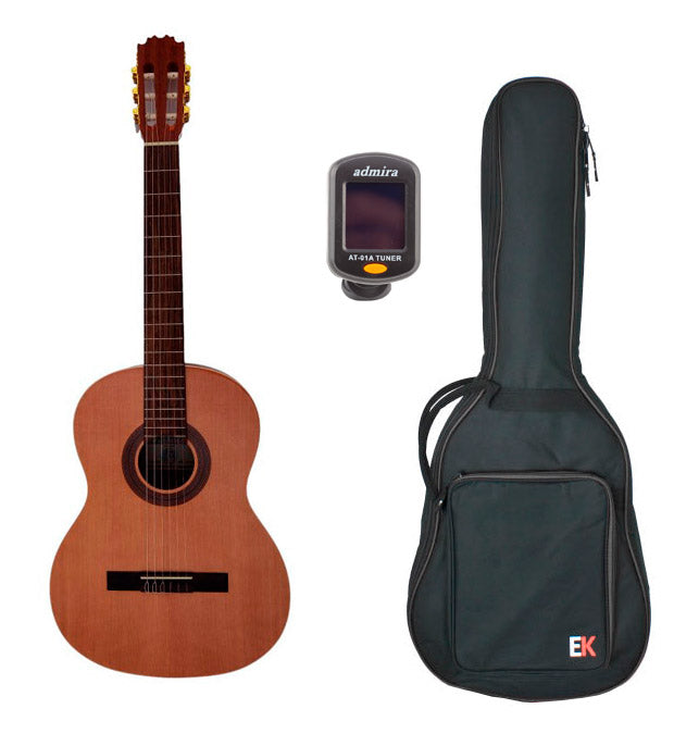 Vicente Tatay -Pack- Principiante Guitarra Española C320 A3 T106 + Funda y Afinador 1
