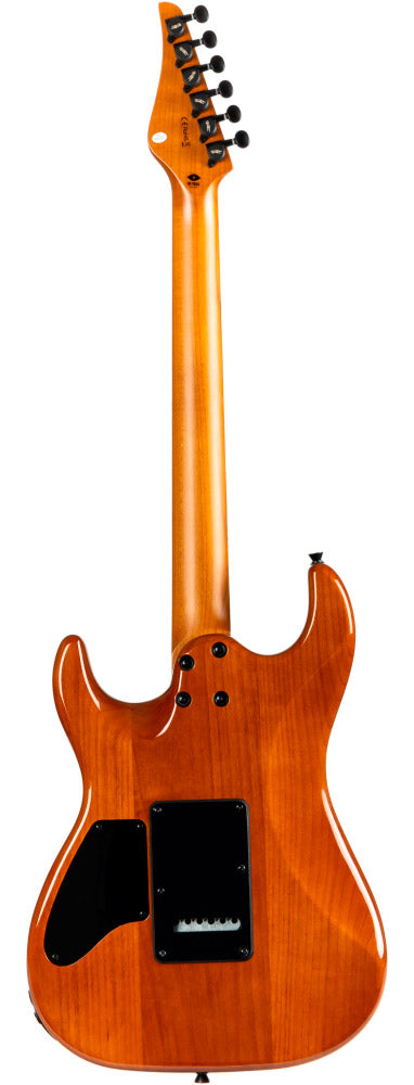 Jet Guitars JS1000 Vulcano TR MN Guitarra Eléctrica Transparent Red 3