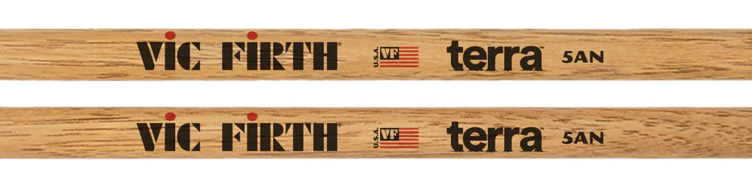 Vic Firth P5ATN4PK American Classic Terra Pack 4 Baquetas Batería Punta Nylon 4