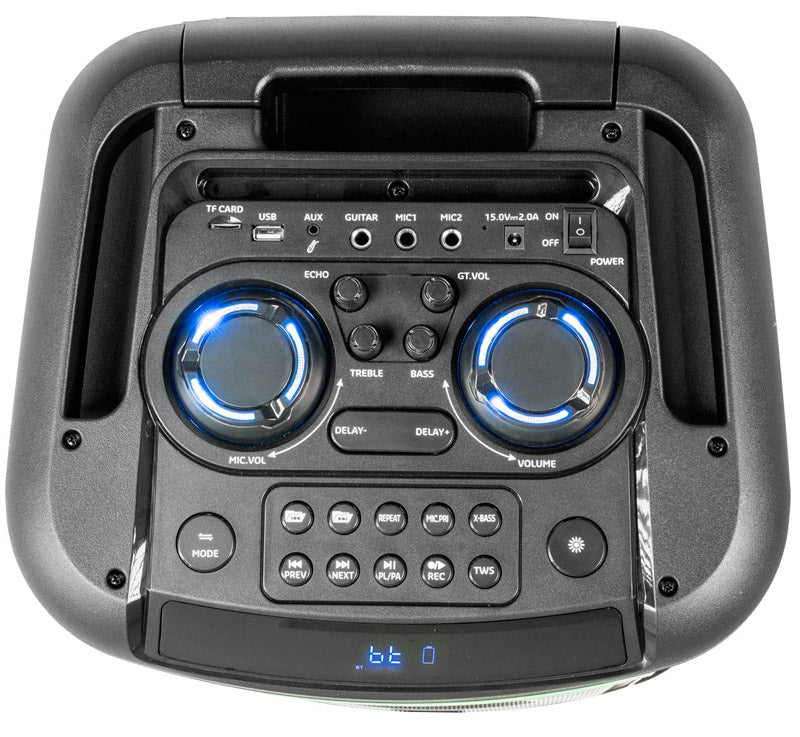 Ibiza Sound Mobile 800 Altavoz Activo con Batería Bluetooth 12 Pulgadas 2