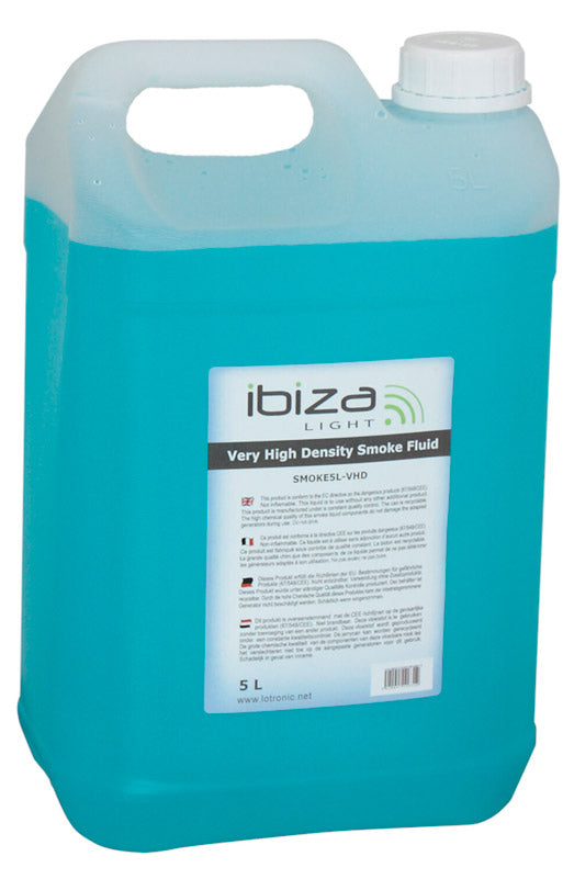 Ibiza Sound SMOKE5L-VHD Líquido de Humo Densidad Muy Alta 5 Litros 1