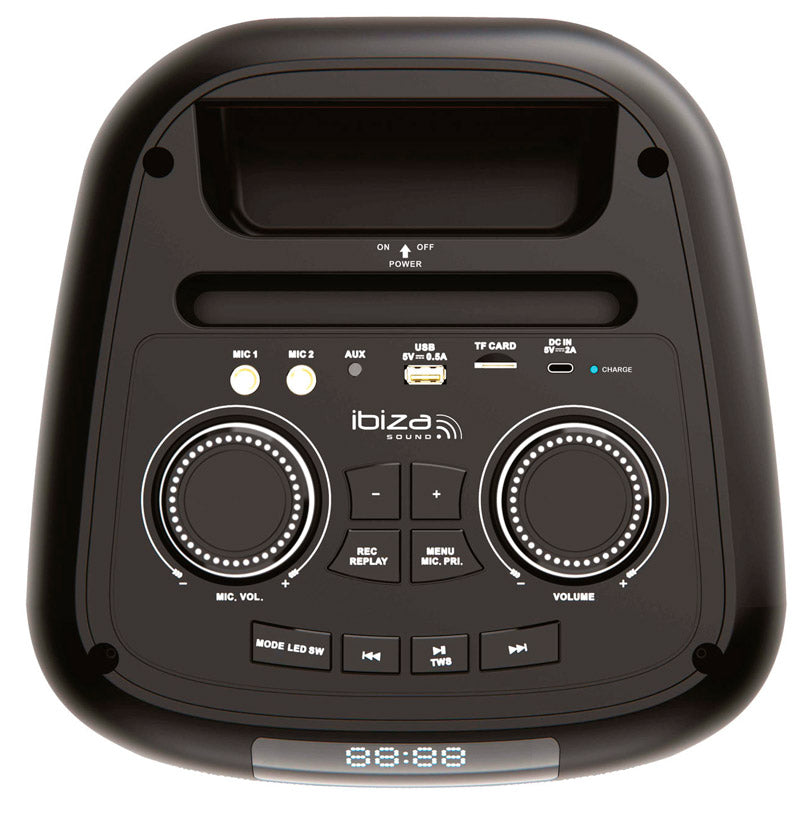 Ibiza Sound Columba 700 Altavoz Activo Portátil 2x8 2