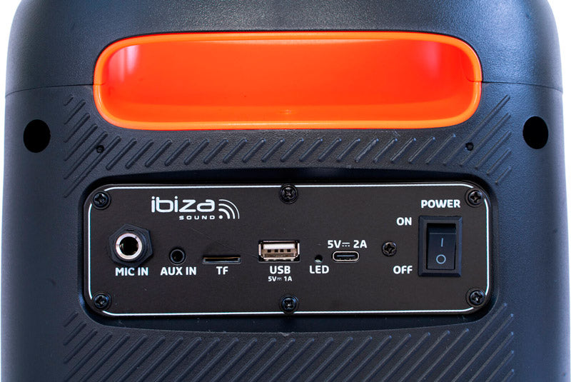 Ibiza Sound Cube180 Altavoz Portatil 1x6.5 2