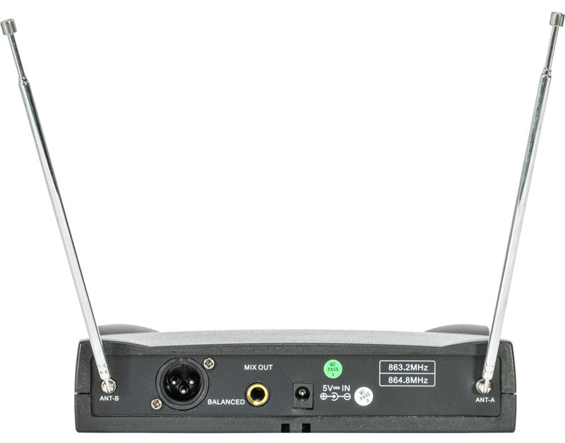 Party 200UHF MKII Sistema Inalámbrico Dos Micrófonos de Mano 2