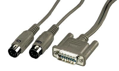 Monacor MIDI300PC Cable Midi. 1