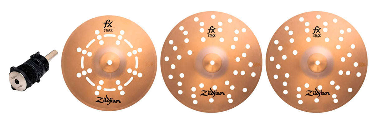 Zildjian FXSTK10 Set de Platos Batería Stack 10 Pulgadas 1