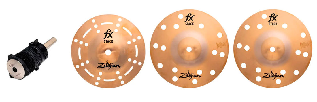 Zildjian FXSTK8 Set de Platos Batería Stack 8 Pulgadas 1