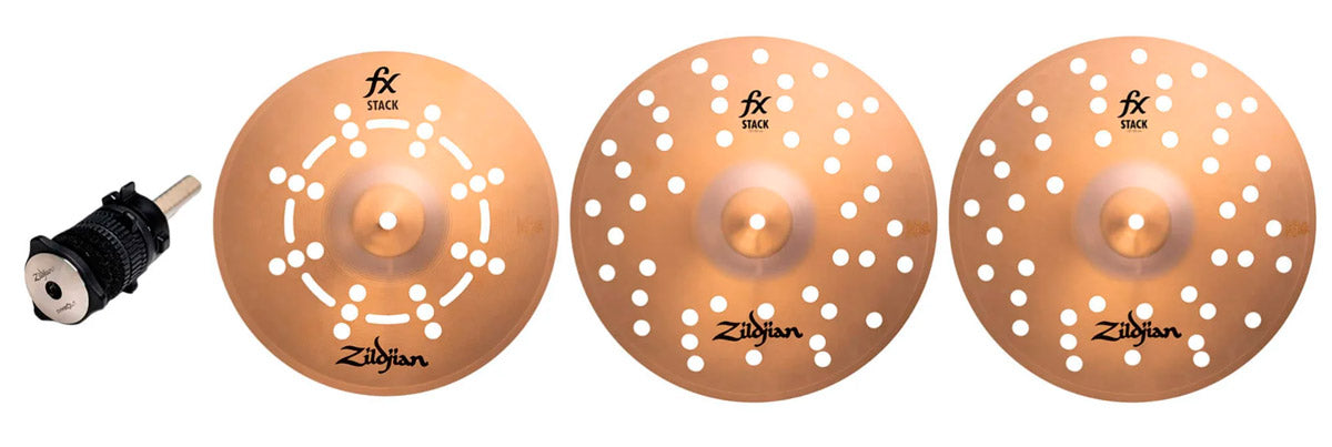 Zildjian FXSTK12 Set de Platos Batería Stack 12 Pulgadas 1