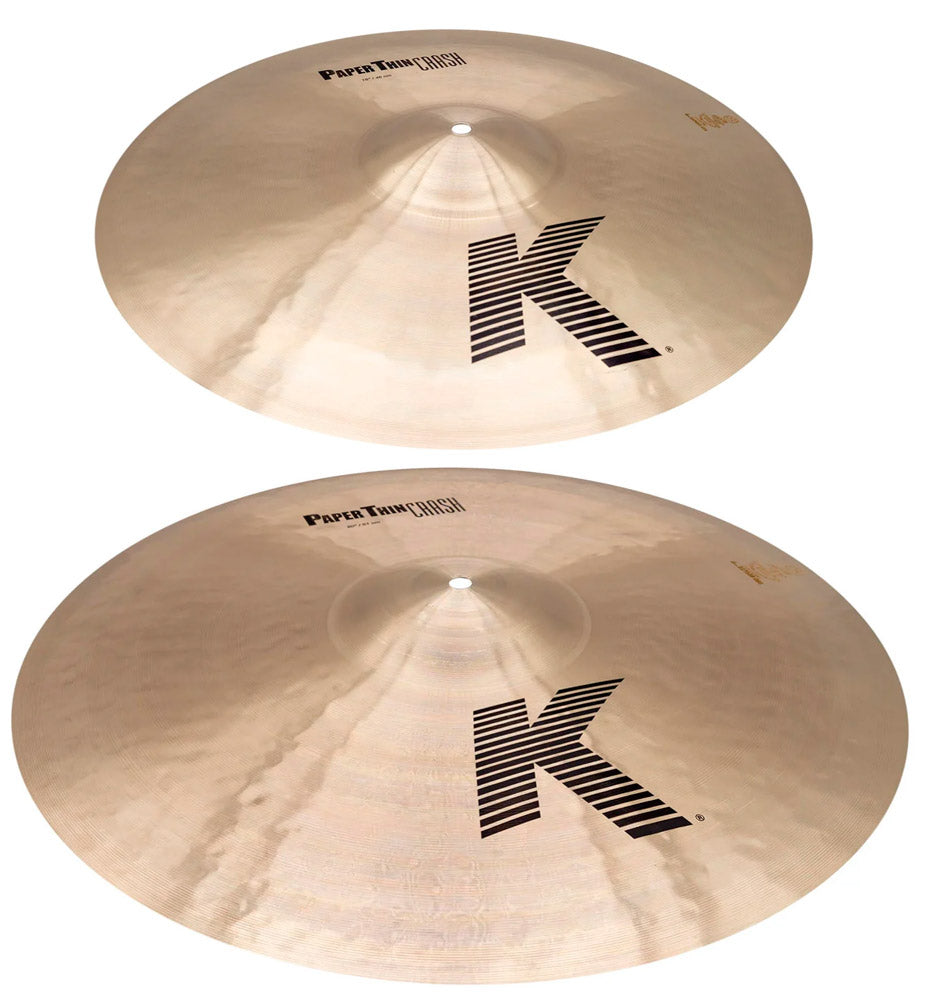 Zildjian KZCRP01 Set de Platos Batería Crash 18 y 20 Pulgadas 1