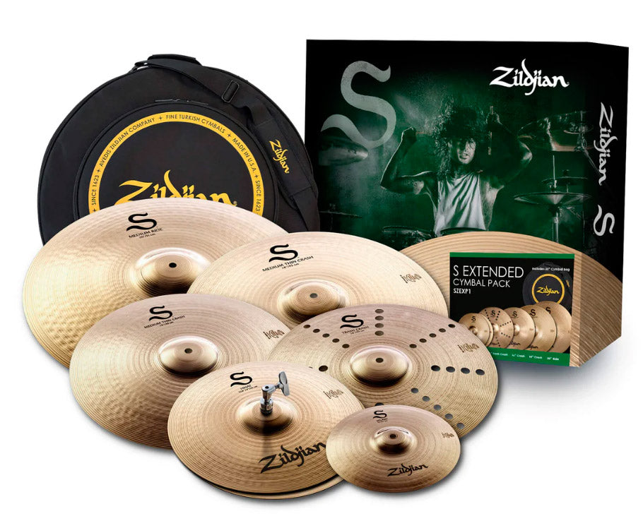 Zildjian SZEXP1 Set de Platos Batería S Extended Con Funda 1