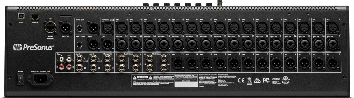 Presonus Studiolive Series III SE 24 Mesa de Mezclas Digital 24 Canales 2