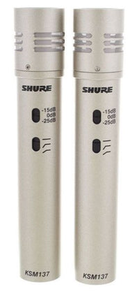Shure KSM137SL Stereo Pareja Micrófonos de Condesador Estéreo 1
