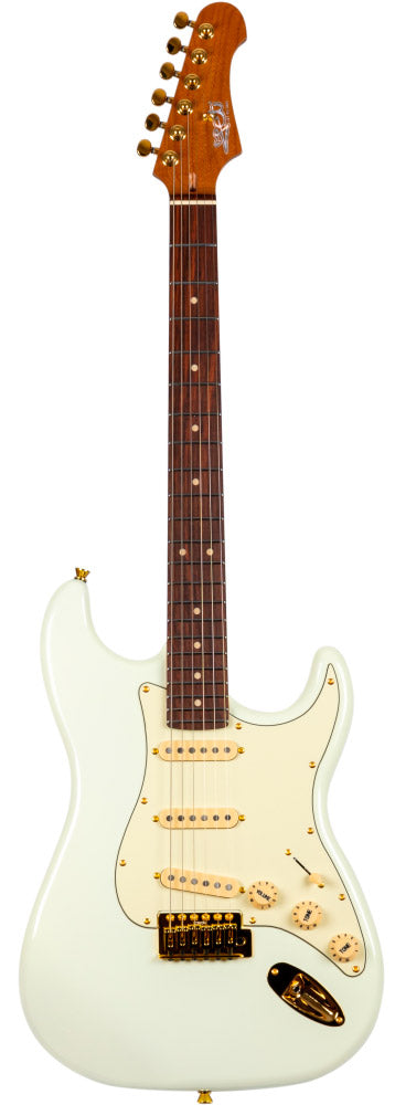 Jet Guitars JS380 OWG RW Guitarra Eléctrica Olympic White 1
