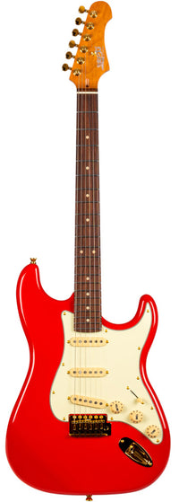 Jet Guitars JS380 RDG RW Guitarra Eléctrica Roja 1