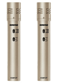 Shure KSM137SL Stereo Pareja Micrófonos de Condesador Estéreo 13