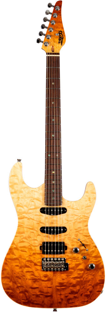 Jet Guitars JS45 Elite FB RW Guitarra Eléctrica Fireburst 1