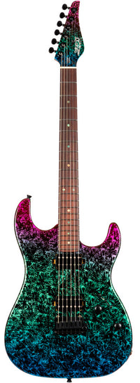 Jet Guitars JS50 Elite AB RW Guitarra Eléctrica Art Blue 1