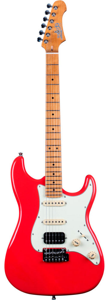 Jet Guitars JS400 CRD MN Guitarra Eléctrica Coral Red 1