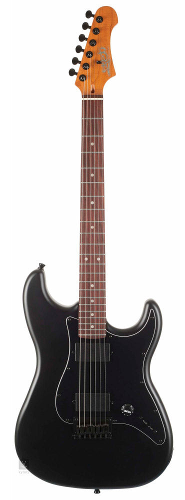 Jet Guitars JS400 MBK RW Guitarra Eléctrica Matt Black 1