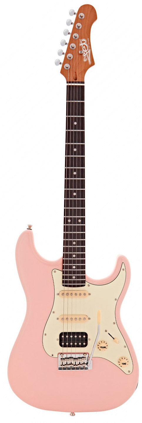 Jet Guitars JS400 PK RW Guitarra Eléctrica Rosa 1