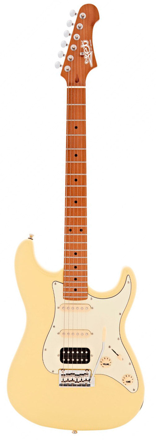 Jet Guitars JS400 VYW MN Guitarra Eléctrica Vintage Yellow 1