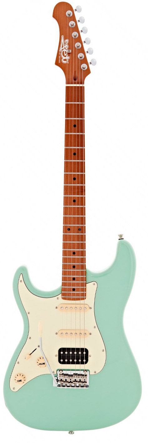 Jet Guitars JS400 LH SFG MN Guitarra Eléctrica para Zurdos Sea Foam Green 1
