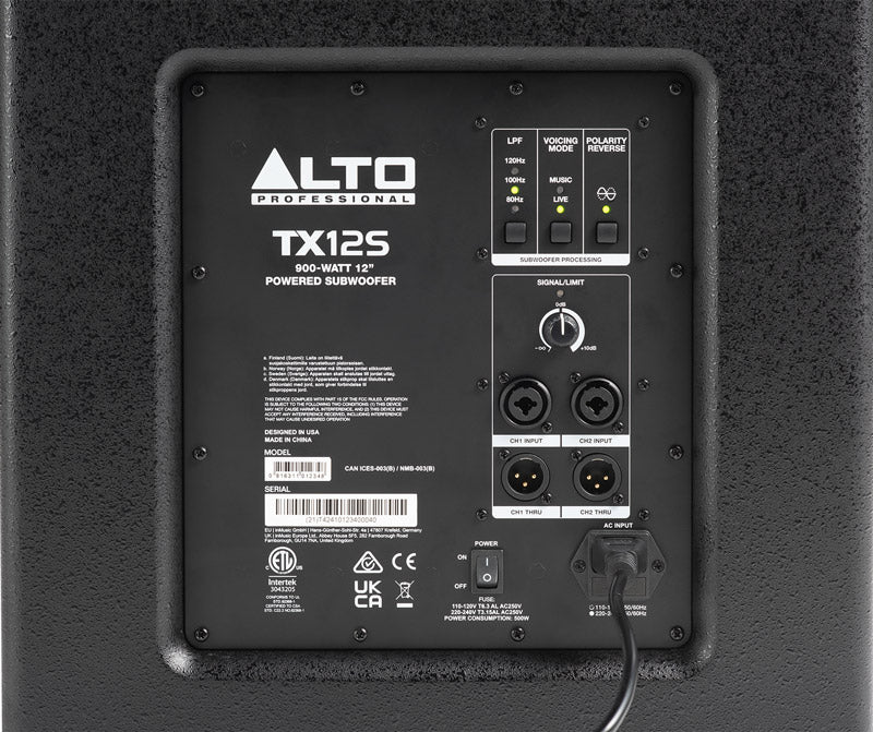 Alto TX12S Subwoofer Activo 2