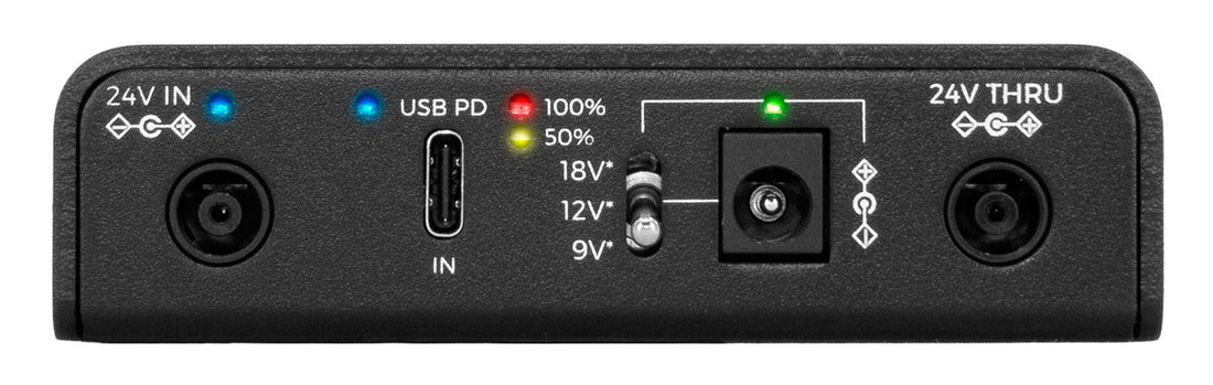 Walrus Canvas Power USB Alimentador Pedales 1