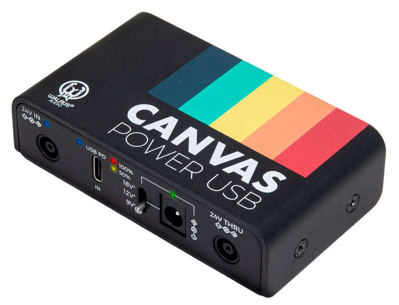 Walrus Canvas Power USB Alimentador Pedales 2