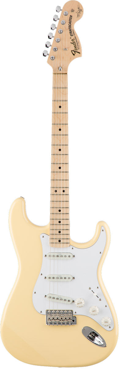 Fender Yngwie Malmsteen Stratocaster MN Guitarra Eléctrica Vintage White 1