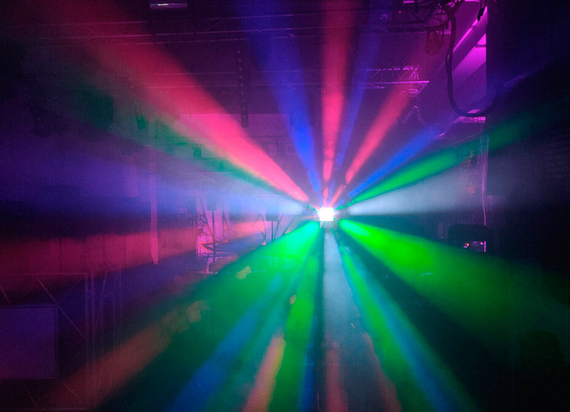 Ibiza Light COMBI-FX4 Efecto de Iluminación 3 en 1 3