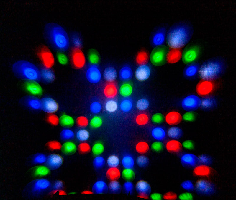 Ibiza Light COMBI-FX4 Efecto de Iluminación 3 en 1 4